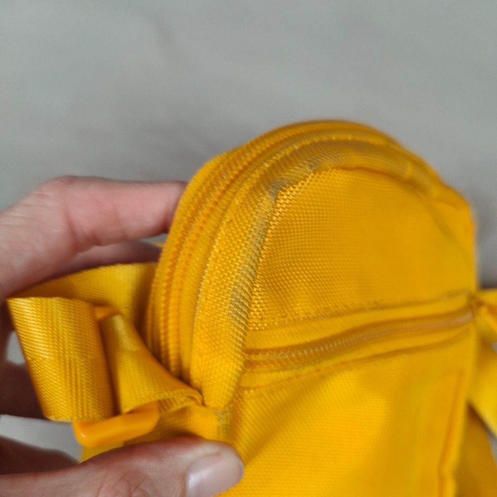 Baboon To The Moon Sling Bag Unisex Yellow Zip Top Pockets‎ Wallet Mini - Picture 3 of 7